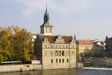 Image showing Prague's church steeples