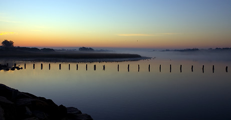 Image showing Sunrise. Silent Place