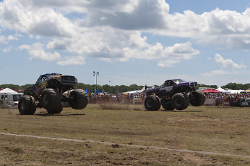 Image showing Monster Truck at Car Show