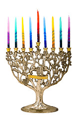 Image showing Chanukah Menorah.