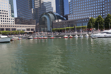 Image showing SAILING THE HUDSON RIVER 2012 - World Financial Center, Lower Ma