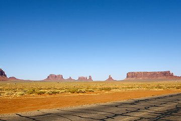 Image showing Monument Valley. USA