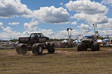 Image showing Monster Truck at Car Show
