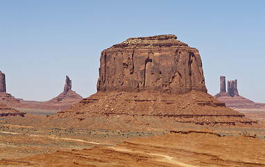 Image showing Monument Valley. USA