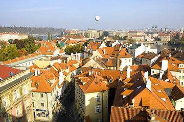 Image showing Prague. Red roofs