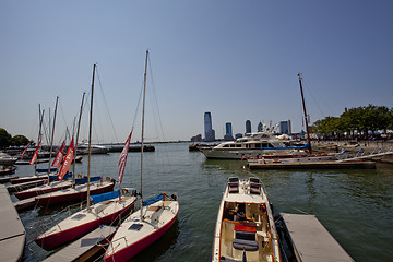 Image showing SAILING THE HUDSON RIVER 2012 - World Financial Center, Lower Ma