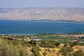 Image showing Israel Sea of Gallilee (The Kineret Lake) 