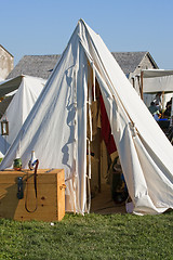 Image showing English Camp at Old Fort Niagara