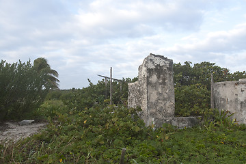 Image showing Demolished wall