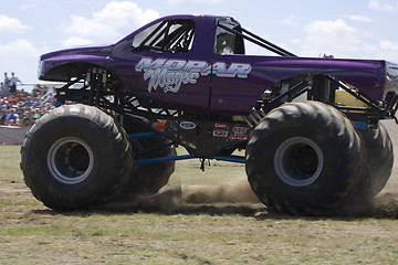 Image showing Monster Truck at Car Show