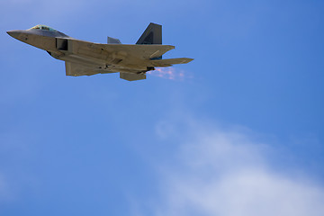 Image showing A plane performing in an air show