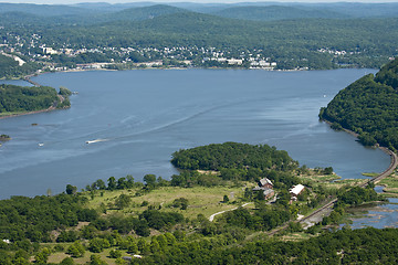 Image showing Hudson river valley