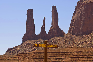 Image showing Monument Valley. USA