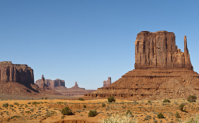 Image showing Monument Valley. USA