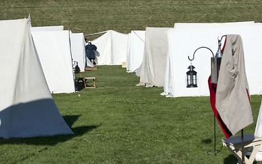 Image showing Piligrim camp out