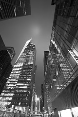 Image showing New York City at night