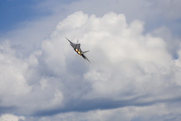 Image showing Blue Angels Fly in Tight Formation