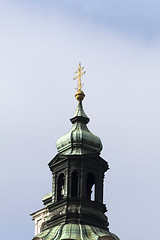 Image showing Prague's church steeples