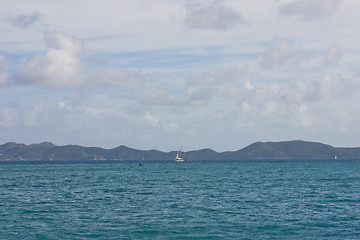 Image showing Tropical beach in the Caribbean