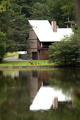 Image showing Lake house