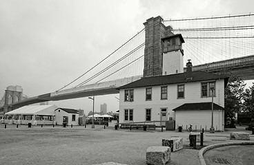 Image showing New York - Brooklyn Bridge