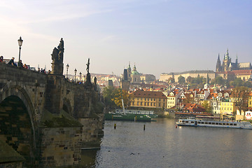 Image showing Prague. Charles brige.