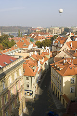 Image showing Prague. Red roofs