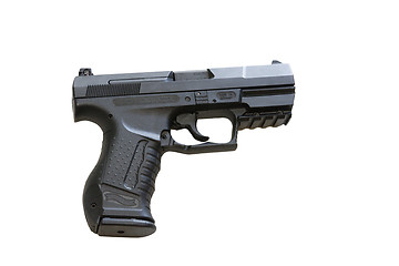 Image showing The Walther P99 is a semi-automatic pistol developed by the Germ