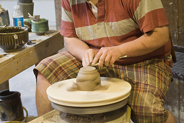 Image showing Pottery Craftsman