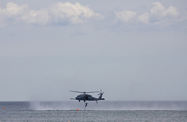 Image showing Helicopter rescue