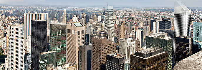 Image showing Manhattan skyline