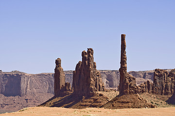 Image showing Monument Valley. USA