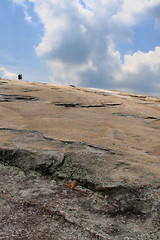 Image showing The surface of Stone-Mountain. Atlanta, Georgia