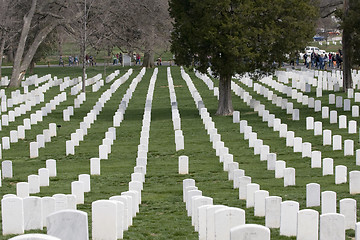 Image showing Arlington Cemetery. Washington DC