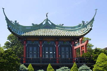 Image showing Tea house. Marble House - house of Alva Vanderbilt 