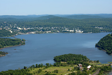 Image showing Hudson river valley