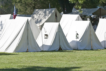 Image showing Piligrim camp out