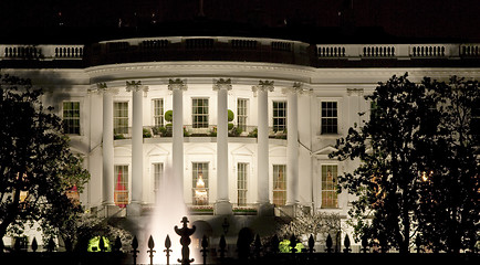 Image showing Back fasade of the White House