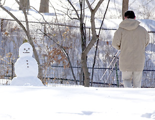 Image showing Snowman