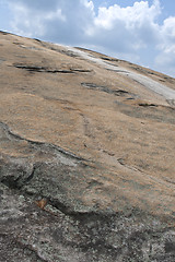 Image showing The surface of Stone-Mountain. Atlanta, Georgia