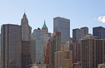 Image showing Manhattan skyline