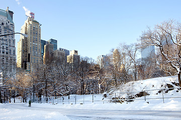 Image showing Central Park, New York. Beautiful park in beautiful city. 