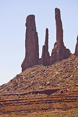 Image showing Monument Valley. USA