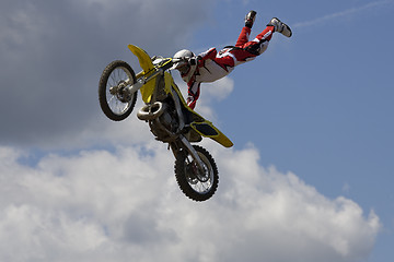 Image showing Stunt Biker