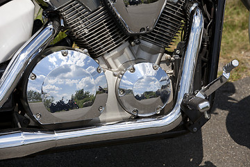 Image showing Part of motorcycle