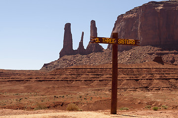 Image showing Monument Valley. USA