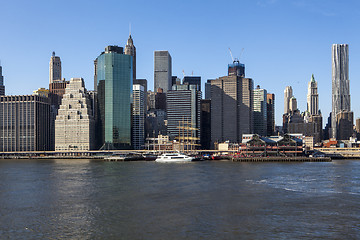 Image showing Manhattan skyline