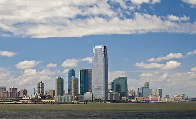 Image showing Skyline of Downtown Jersey City