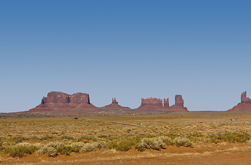 Image showing Monument Valley. USA