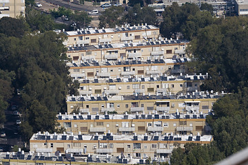 Image showing Panorama of Haifa city from Israel